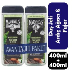 Duş Jeli Le Petit Marseillais 400 ml Ardıç 2'li