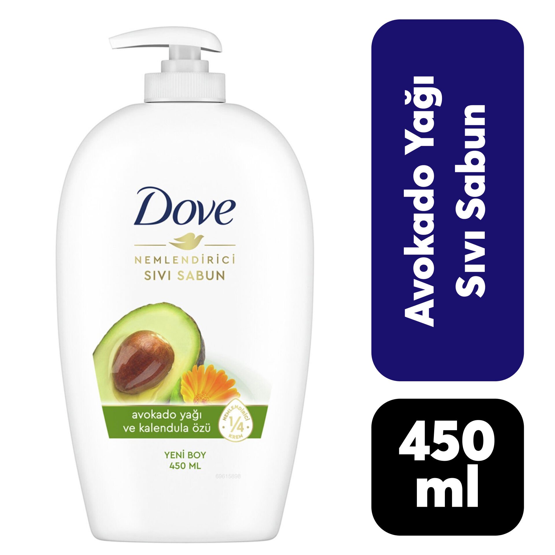 Sabun Sıvı Dove 450 ml Avokado Yağı