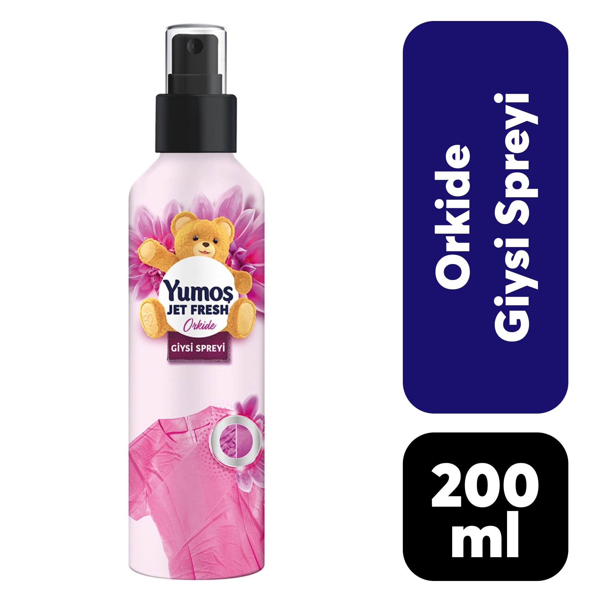 Yumoş Sprey Giysi 200 ml Orkide