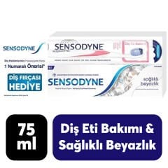 Diş Macunu Sensodyne Nourish 75 ml + Diş Fırçası