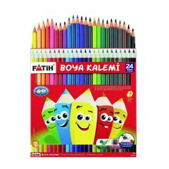 Fatih Kuru Boya Kalemi 24 Lü