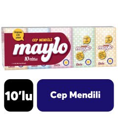Kağıt Maylo Cep Mendili 10'lu Süper