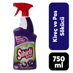 Çözücü Sprey Sihirli Su Kireç & Pas Sökücü 750 ml Banyo