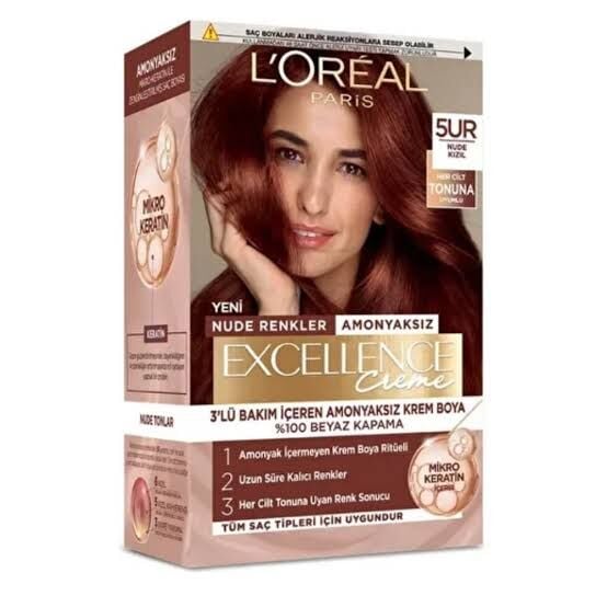 Loreal Paris Excellence Creme 5UR Kızıl