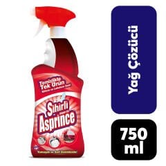 Çözücü Sprey Sihirli Su Asprince 750 ml Leke Çıkarıcı