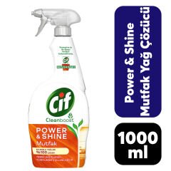 Çözücü Sprey Cif Power & Shine 750 ml Mutfak