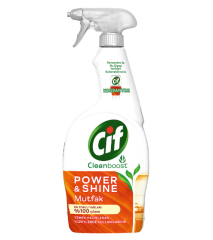 Çözücü Sprey Cif Power & Shine 750 ml Mutfak