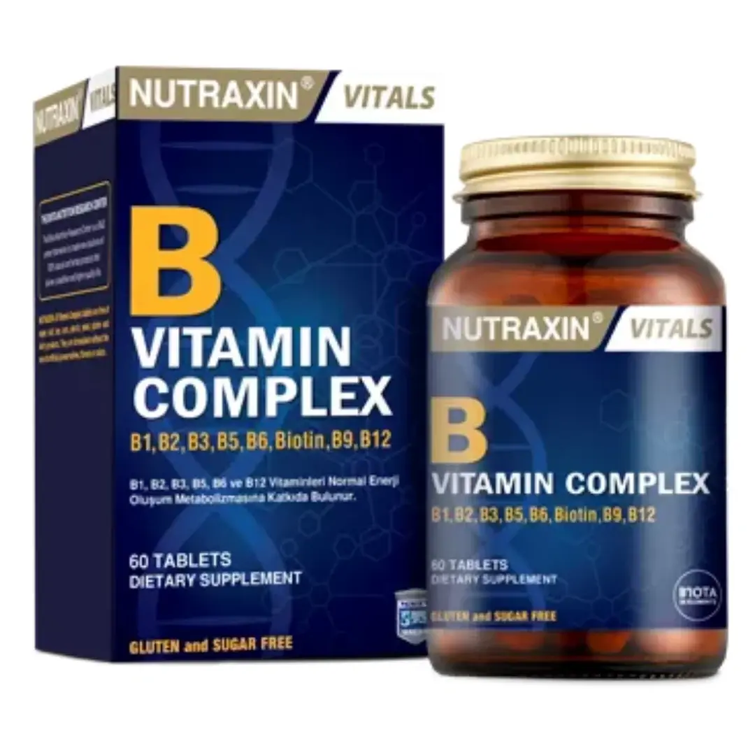 Nutraxin B Vitamin Complex 60 Tablet