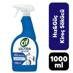 Cif Sprey Ultra Hız&Güç 1000 ml Kireç Sökücü