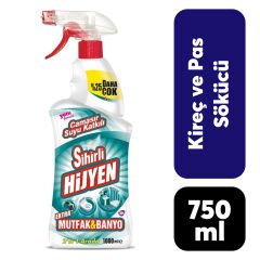 Çözücü Sprey Sihirli Su Mutfak & Banyo 750 ml Hijyen