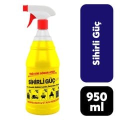 Çözücü Sprey Sihirli Su Yağ & Leke Çıkarıcı 950 ml Sarı Güç