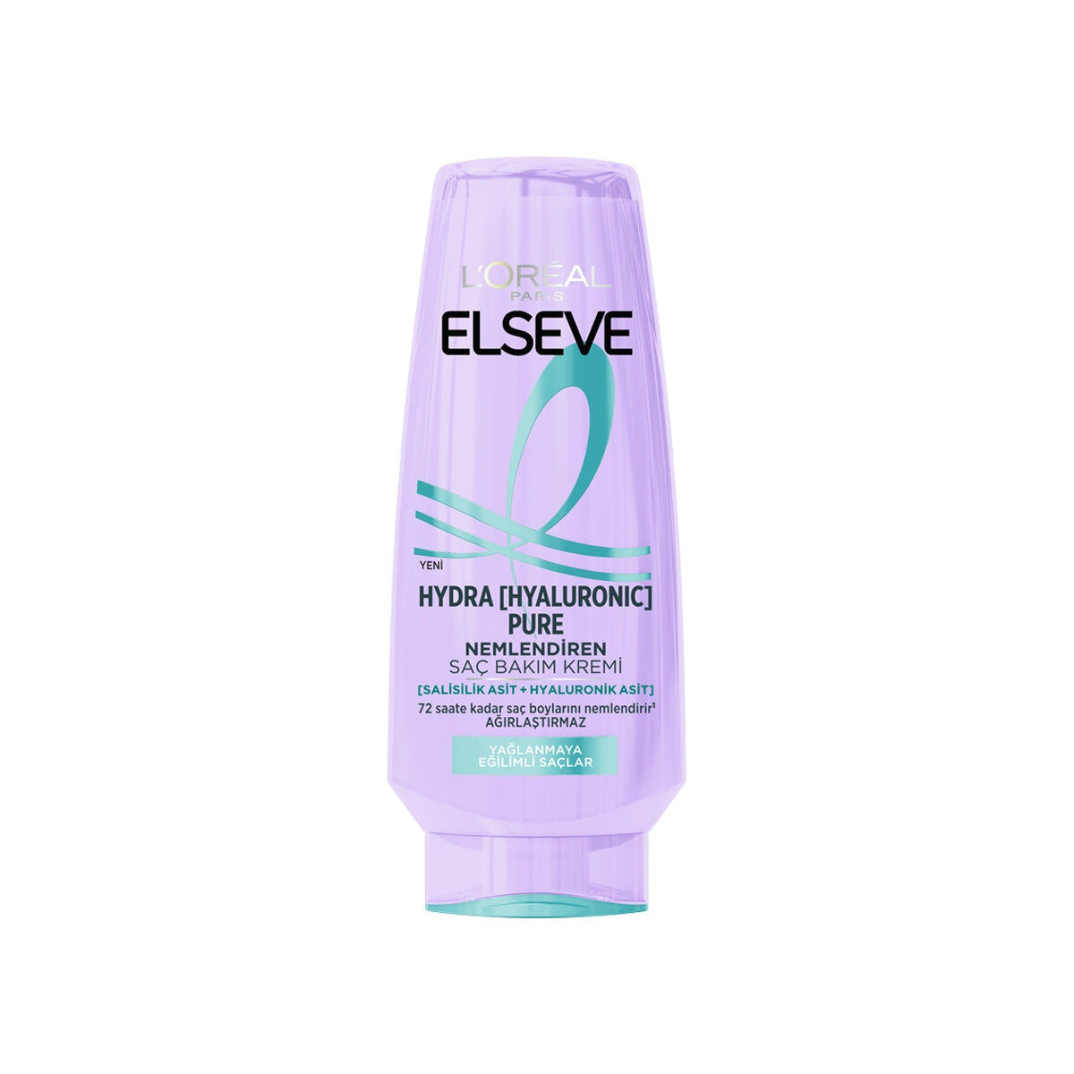 Elseve Hydra [Hyaluronic] Pure Salisilik Asit içeren Yağlanma Karşıtı Nemlendirici Saç Kremi 250 ml