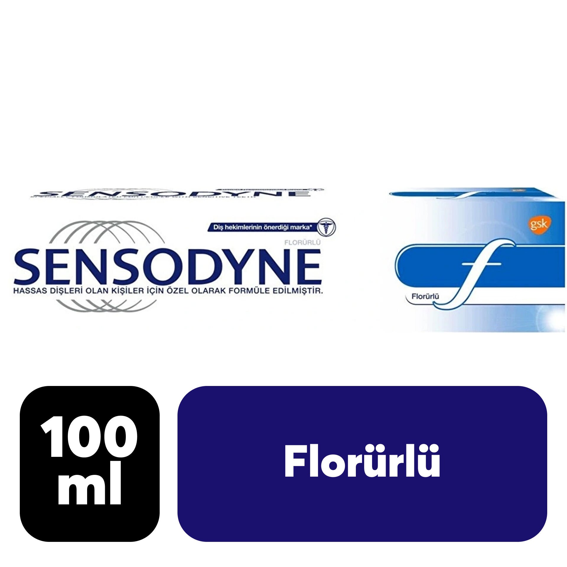 Diş Macunu Sensodyne 100 ml Florürlü