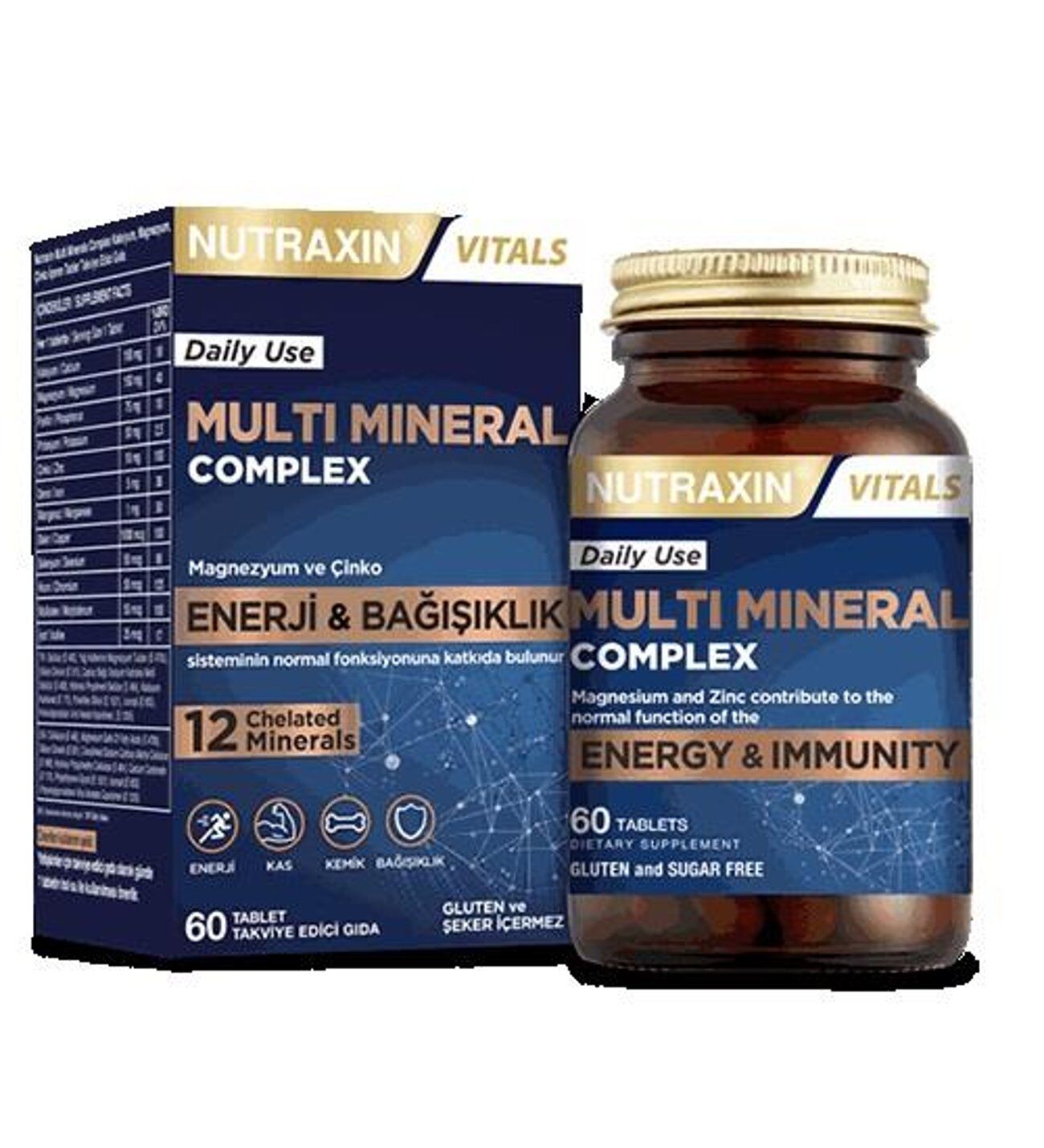 Nutraxin Multimineral Complex 60 Tablet