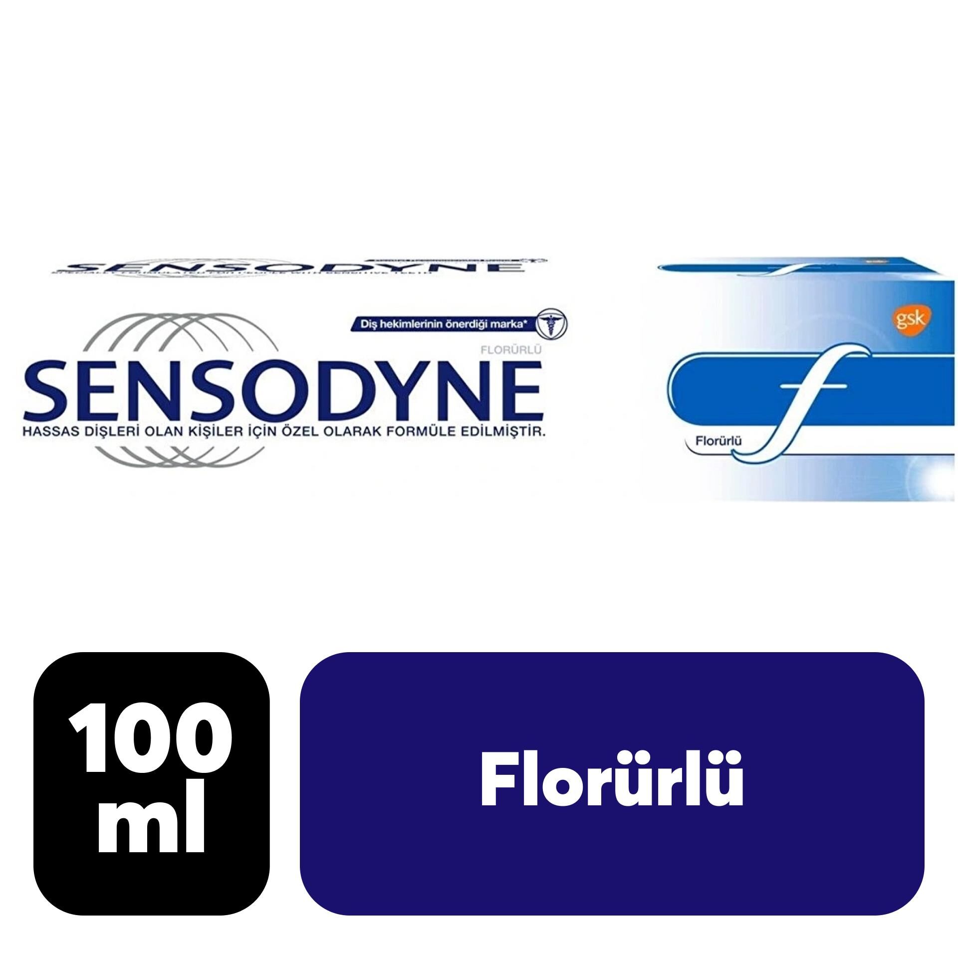 Diş Macunu Sensodyne 100 ml Florürlü