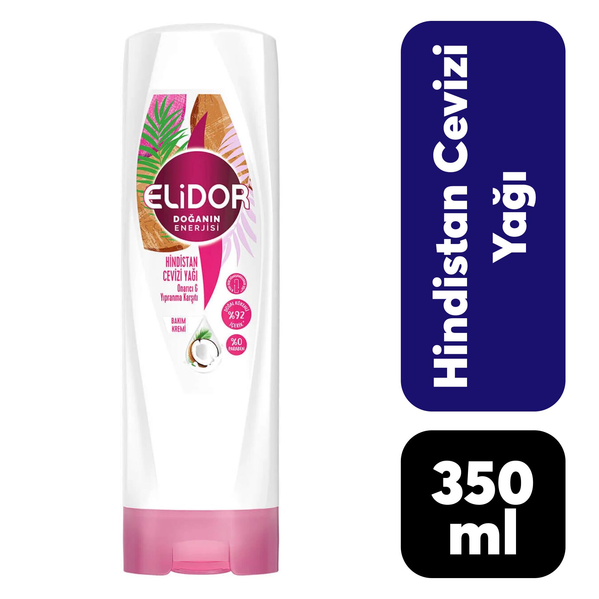 Saç Kremi Elidor 350 ml Hindistan Cevizi Yağı