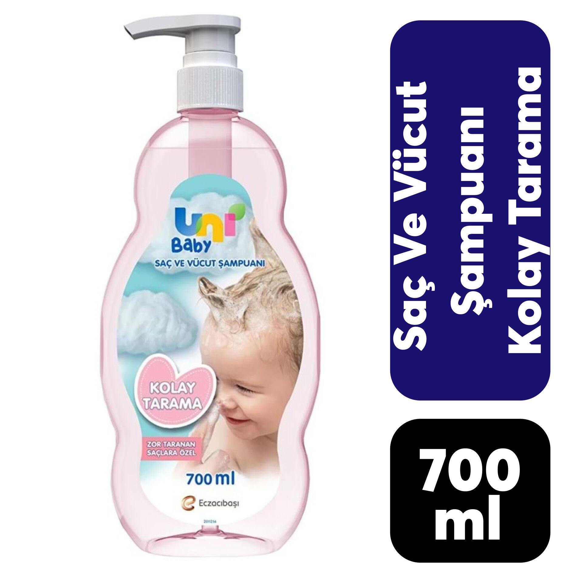 Kolay Tarama Şampuanı Uni Baby 700 ml