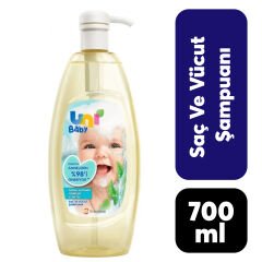 Şampuan Uni Baby 700 ml Saç ve Vücut