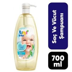 Şampuan Uni Baby 700 ml Saç ve Vücut
