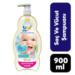 Şampuan Uni Baby 900 ml Saç ve Vücut