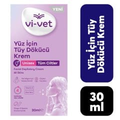Vi-Vet Tüy Dökücü Kremi 30 ml Yüz