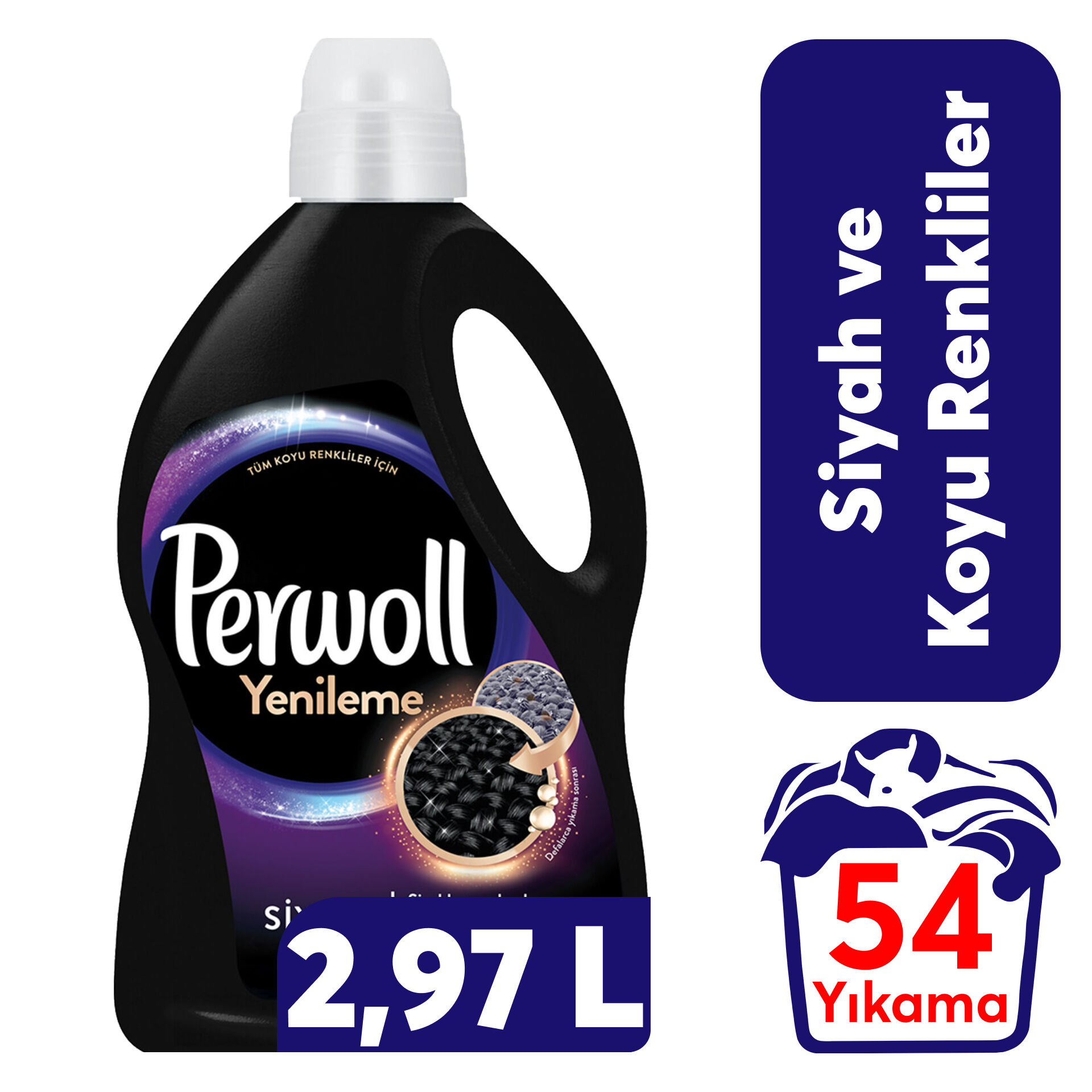 Sıvı Deterjan Perwoll 2.75 L Yenilenme ve Onarım Siyahlar***