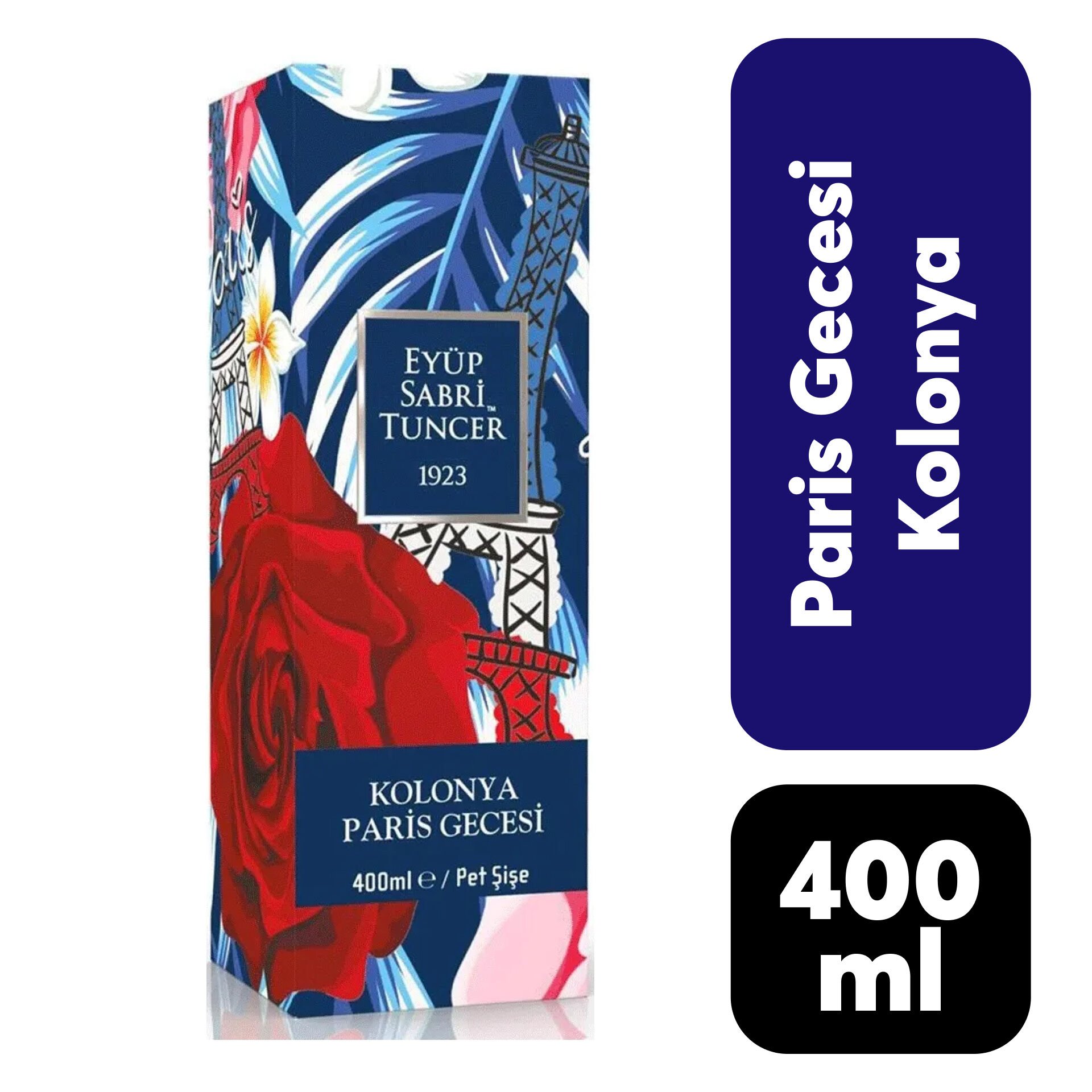 Kolonya Pet Eyüp Sabri Tuncer 400 ml Paris Gecesi