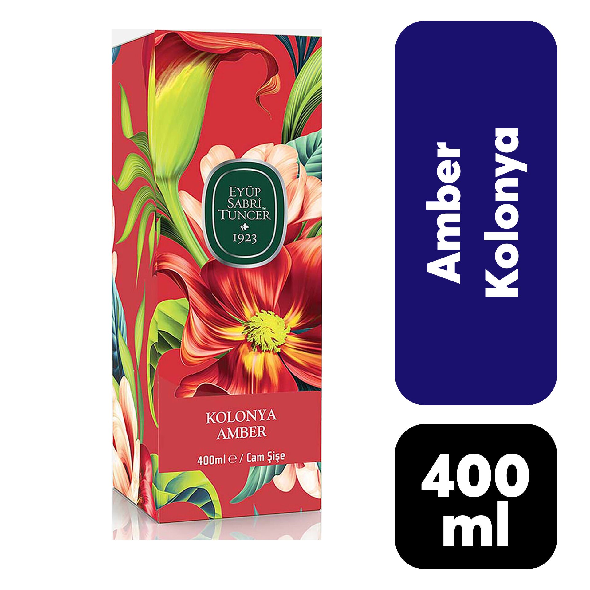 Kolonya Pet Eyüp Sabri Tuncer 400 ml Amber