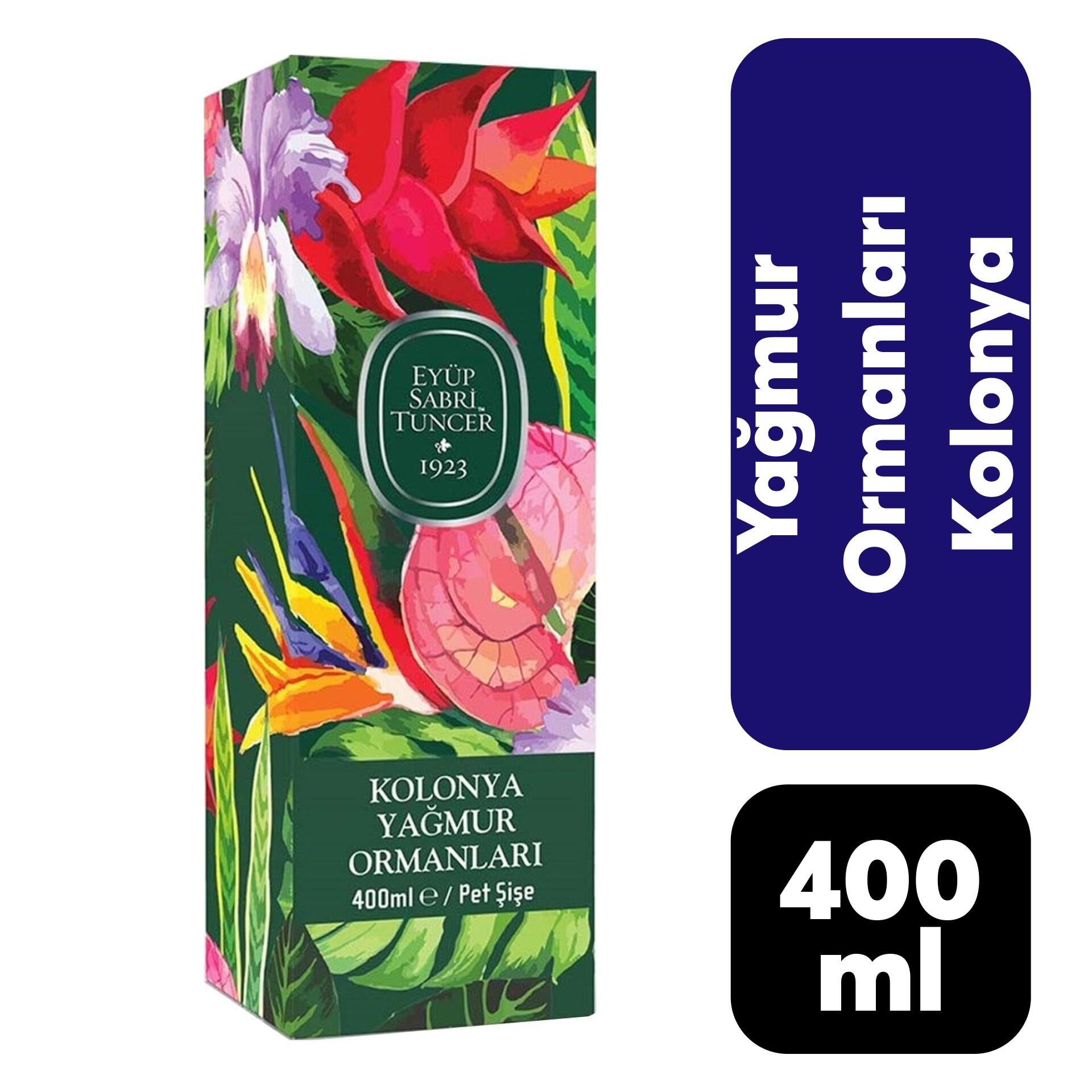 Kolonya Pet Eyüp Sabri Tuncer 400 ml Yağmur Ormanlı