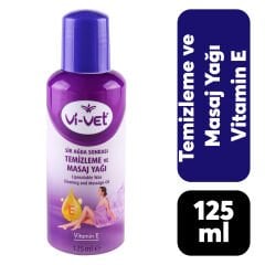 Vi-Vet Ağda Sonrası Temizleme ve Masaj Yağı 125ml E Vitamini