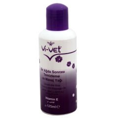 Vi-Vet Ağda Sonrası Temizleme ve Masaj Yağı 125ml E Vitamini