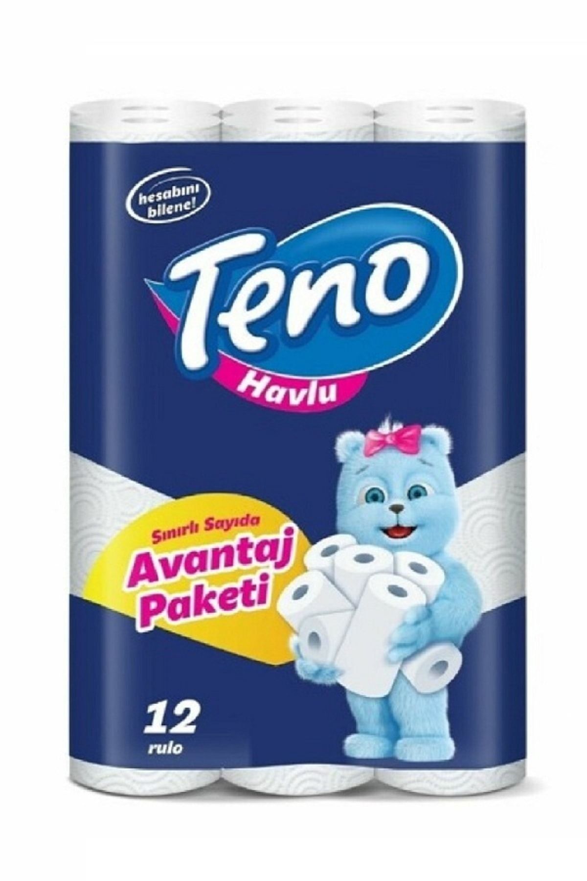 Kağıt Havlu Teno 12 Rulo