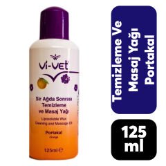 Vi-Vet Ağda Sonrası Temizleme ve Masaj Yağı 125ml Portakal