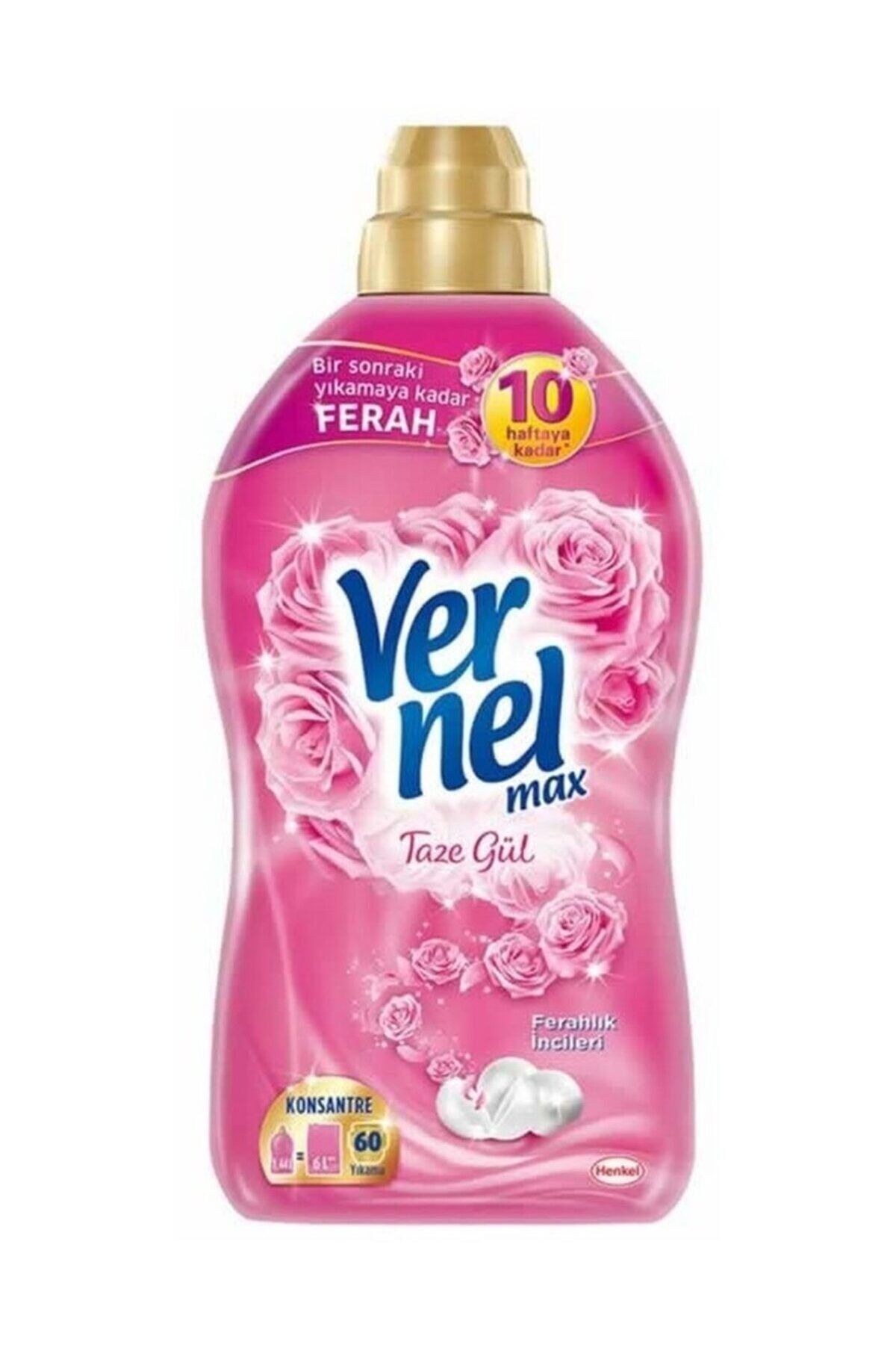 Yumuşatıcı Vernel 1440 ml Taze Gül