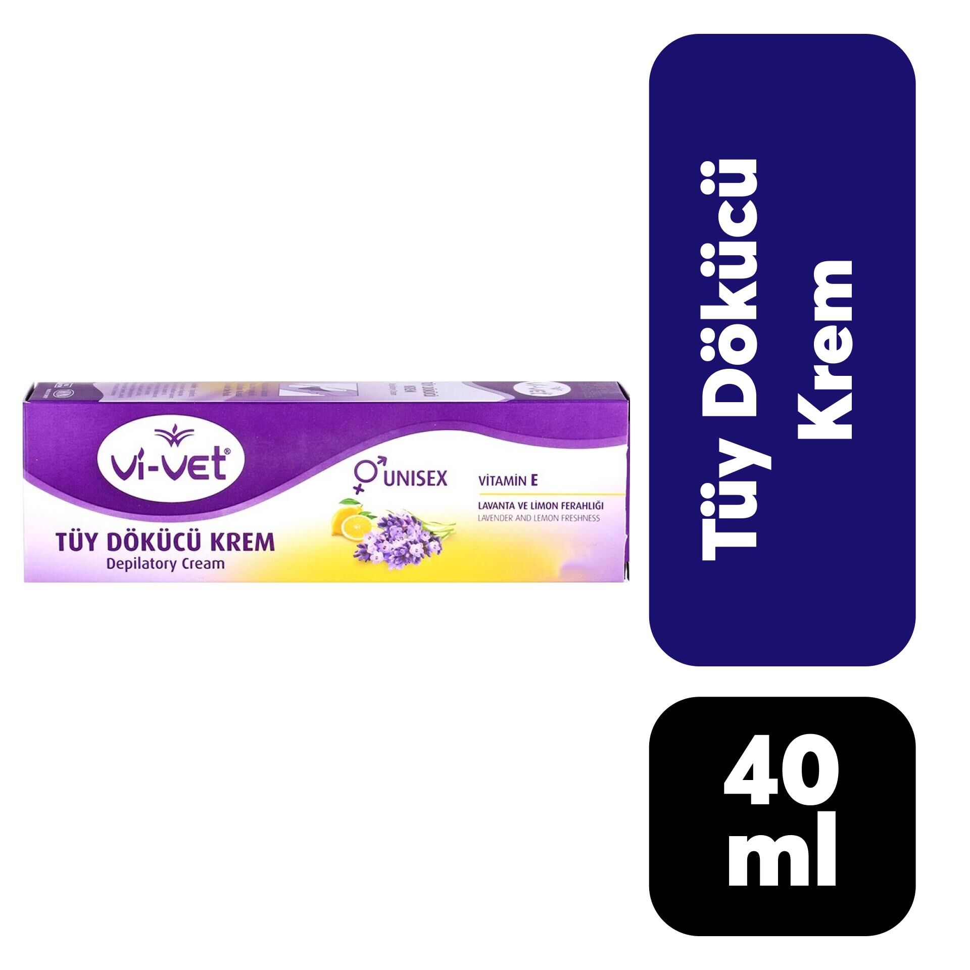 Vi-vet Tüy Dökücü Krem .40 ml