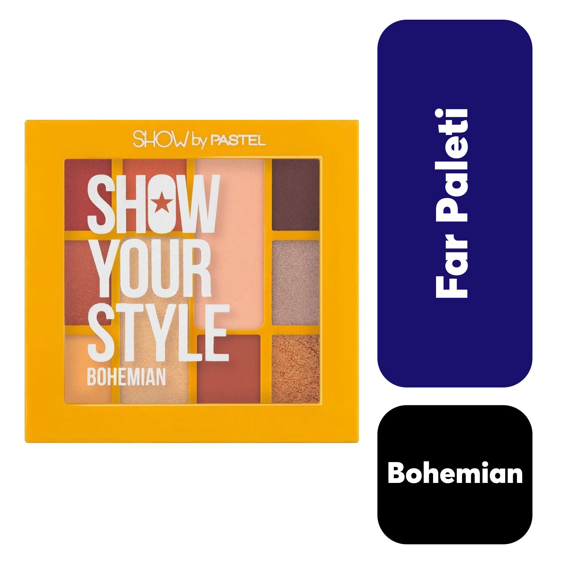 Far Paleti Pastel 10 Renk Bohemian