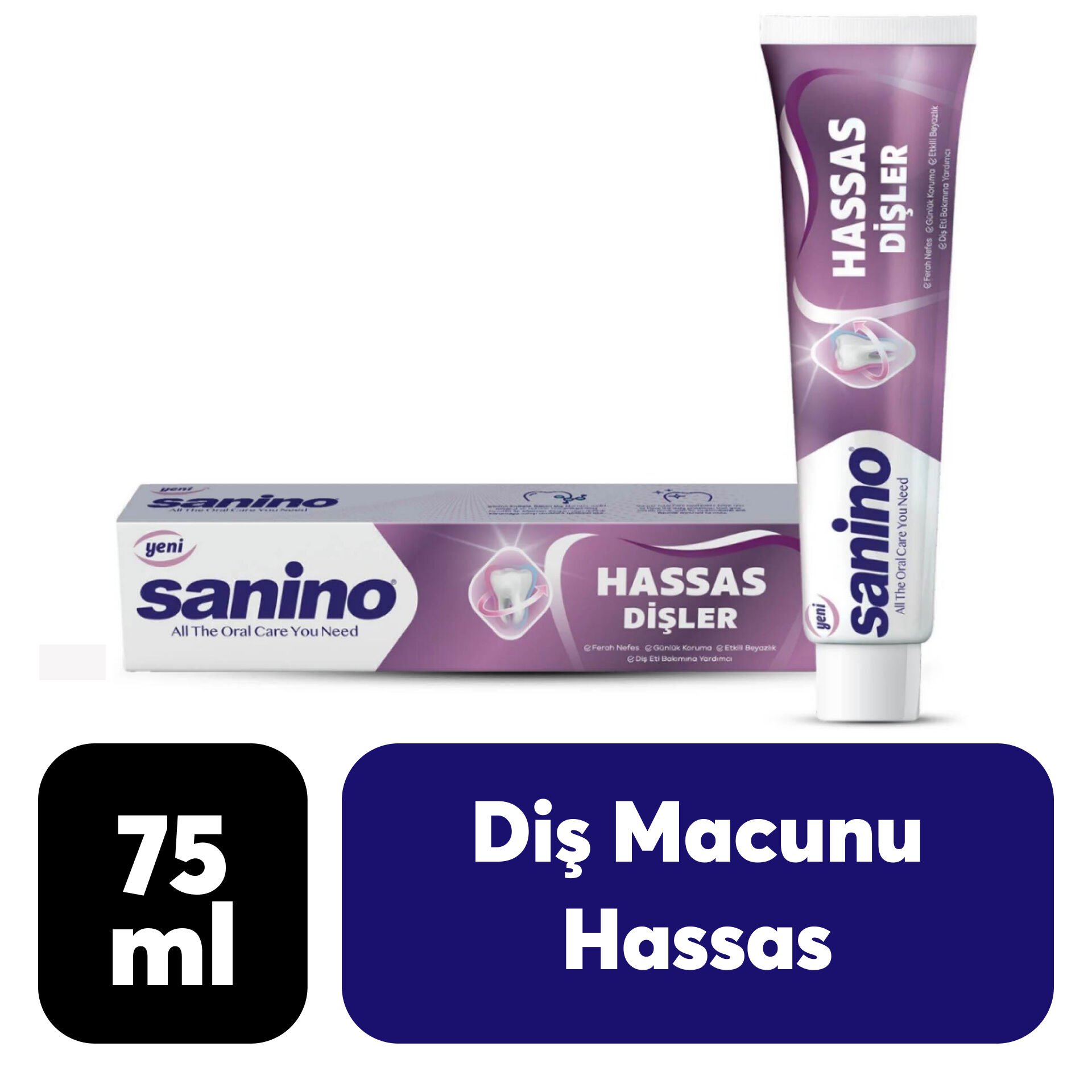Diş Macunu Sanino 75 ml Sensitive