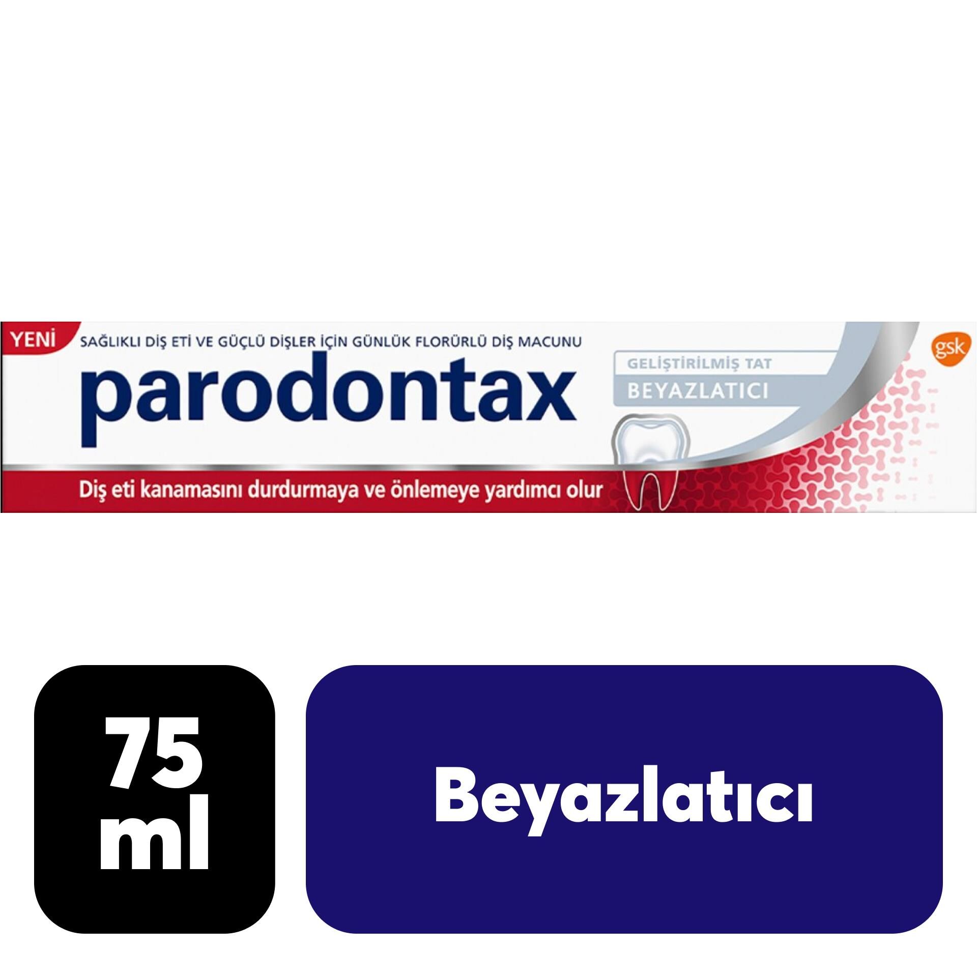 Diş Macunu Sensodyne Parodontax 75 ml Beyazlatıcı