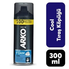 Tıraş Köpüğü Arko Men 300 ml Cool