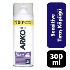Tıraş Köpüğü Arko Men 300 ml Sensitive