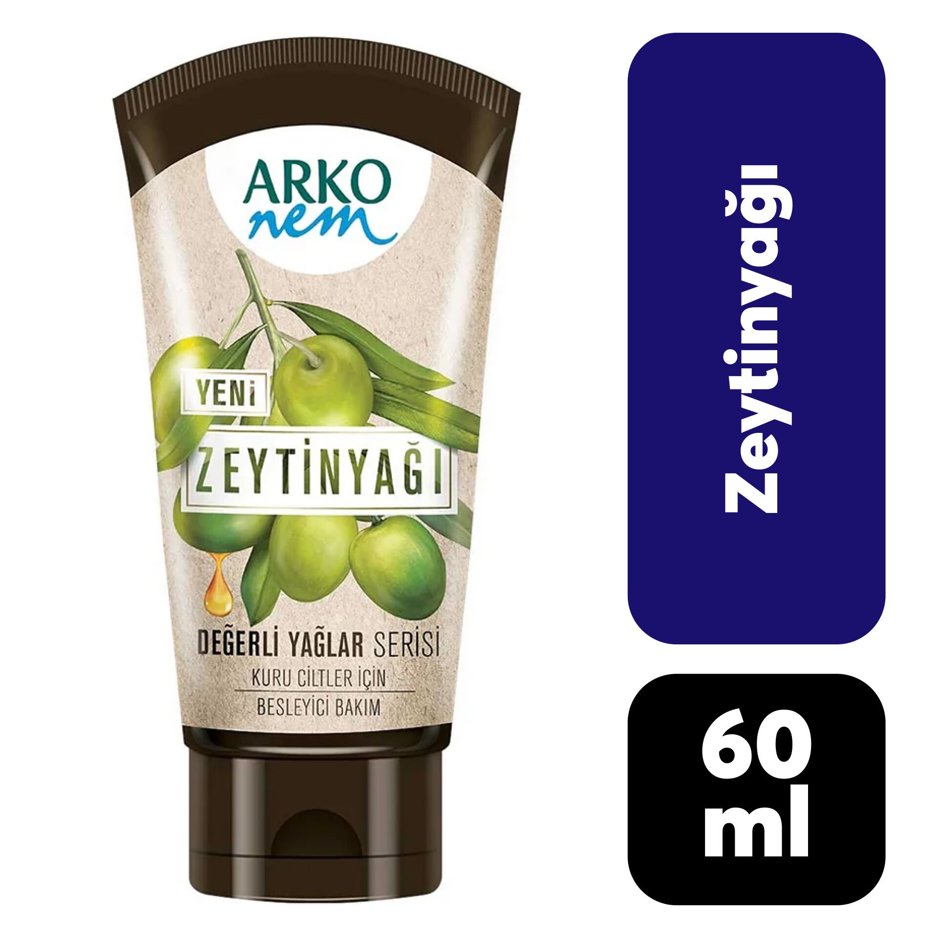 .Krem Arko Değerli Yağlar Serisi 60 ml Zeytinyağı