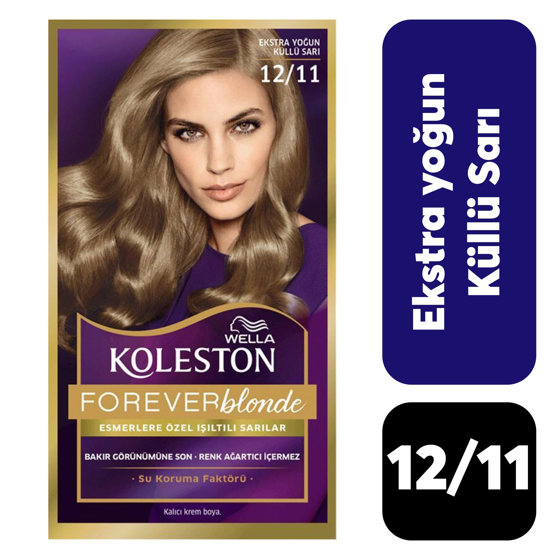 .Set Koleston Kit 12/11 Ekstra Yoğun Küllü Sarı