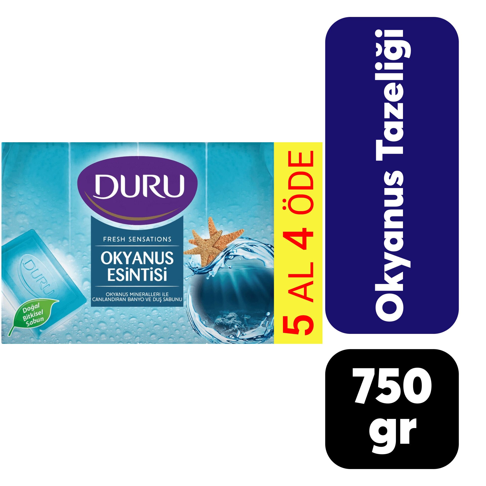 Sabun Duru 750 Gr Okyanus Tazeliği***