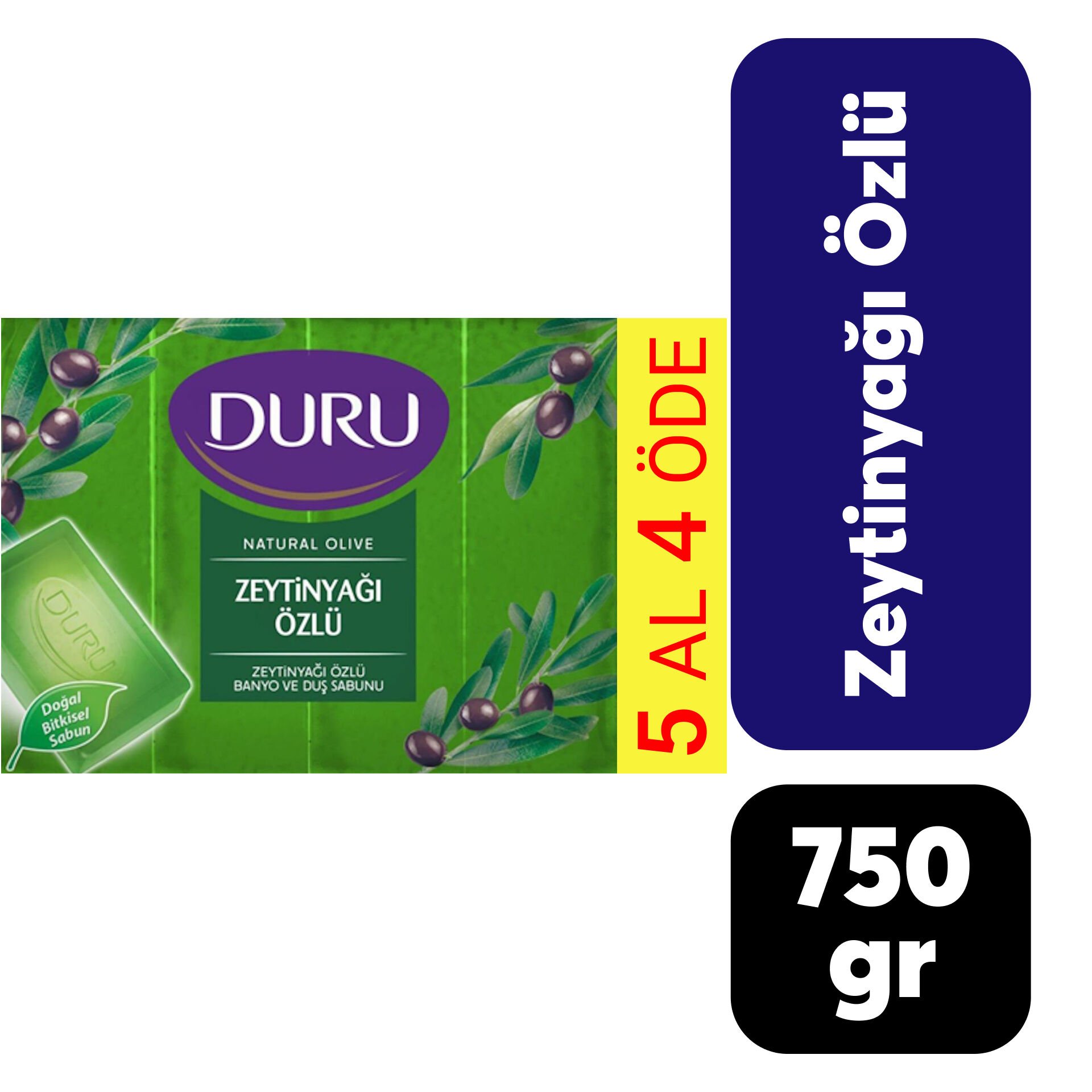 Sabun Duru 750 Gr Zeytinyağlı***