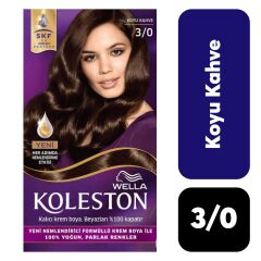 .Set Koleston Kit .3/0 Koyu Kahve