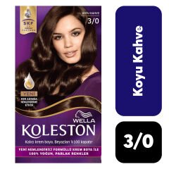.Set Koleston Kit .3/0 Koyu Kahve