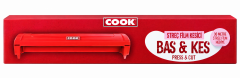 Cook Bas Kes Streç Flim Kırmızı Kutu 30*30 Cm