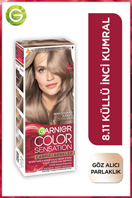 Garnier Çarpıcı Renkler 8.11 Küllü İnci Kumral