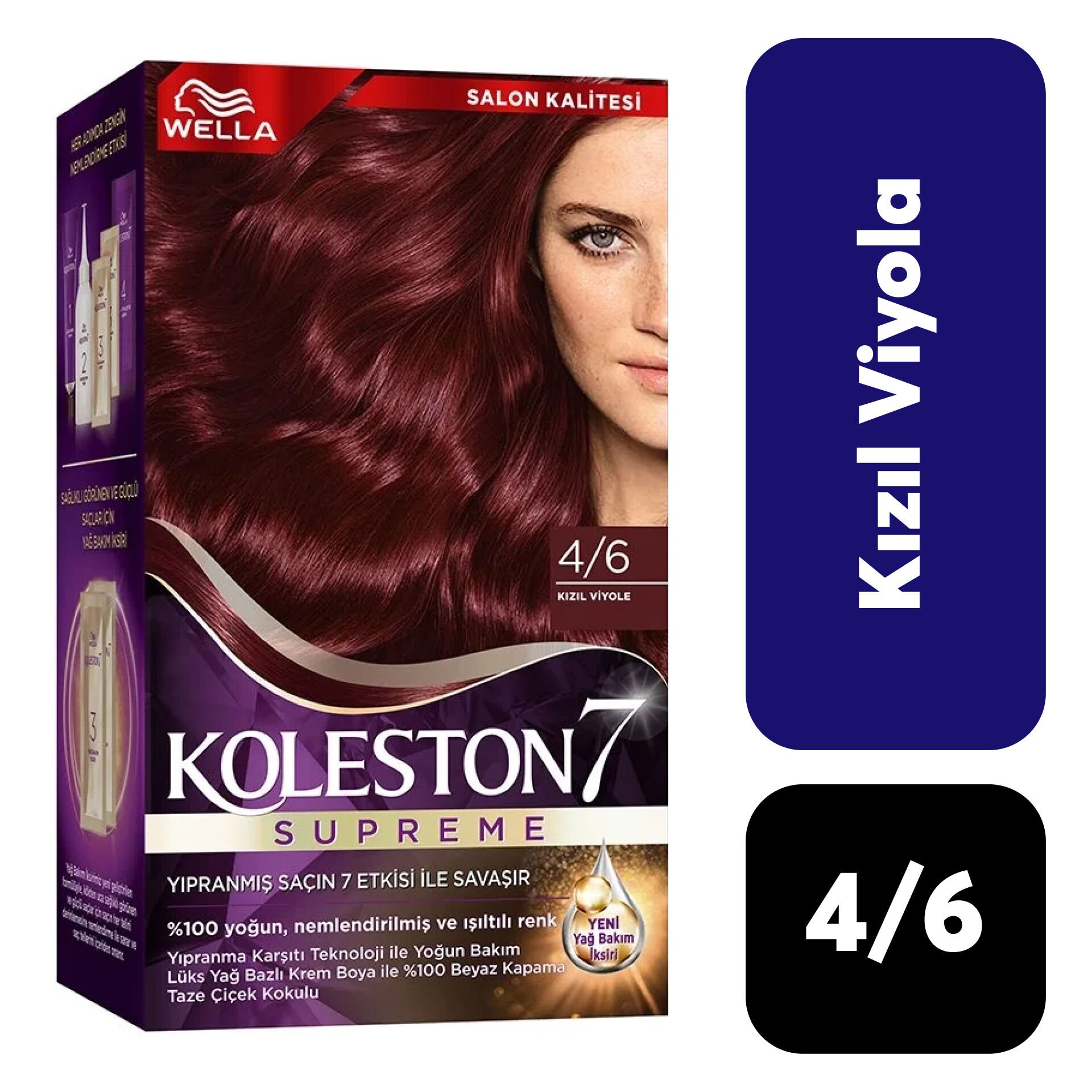 .Set Koleston Kit .4/6 Kızıl Viyole