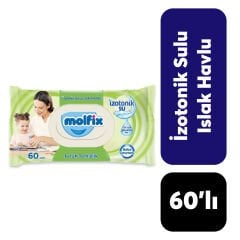 Islak Mendil Molfix 60'lı İzotonik Sulu